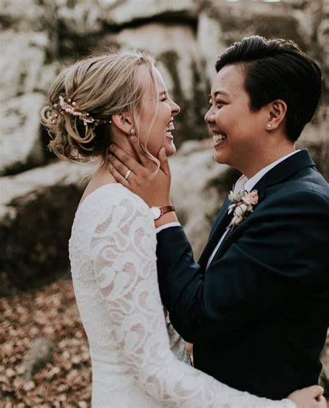 Modern Lgbtq Weddings 🖤 On Instagram “jessica And Jo ♥ Captured By Heathercbode” Wedding Party