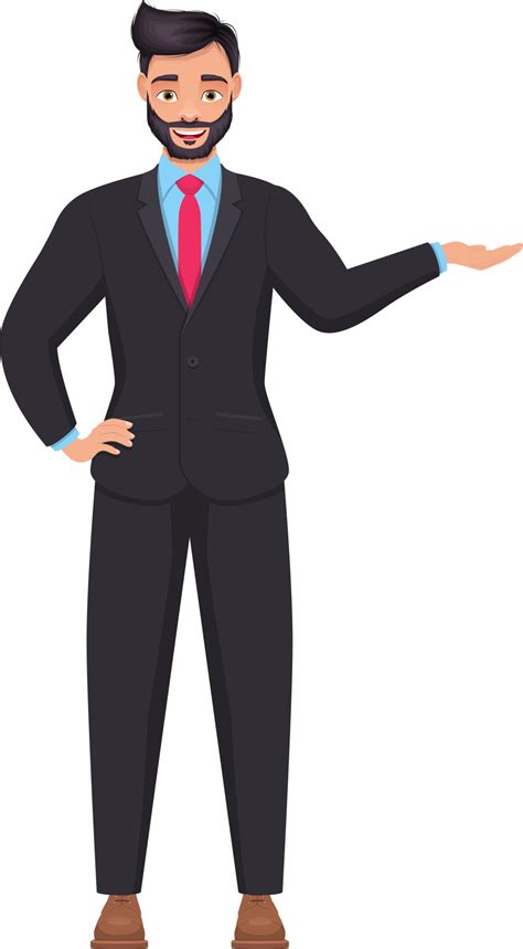 Businessman Clipart Design Illustration 9394228 Png