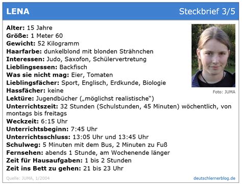 By jm créa 3 août 2020 0. Übung zum Leseverstehen Deutsch A 2: Wir sind 15 - Lena (3/5)