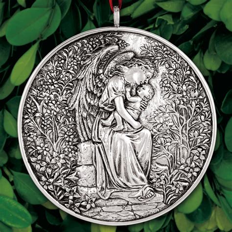 Sterling Collectables: 2018 Sterling Collectables Guardian Angel 3rd Edition Sterling Ornament