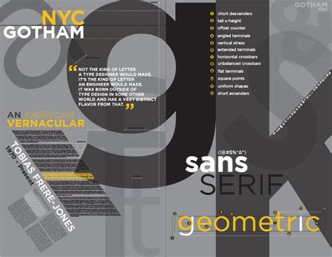 Font Study Gotham On Behance Gotham Gotham Font Logo Design Typography