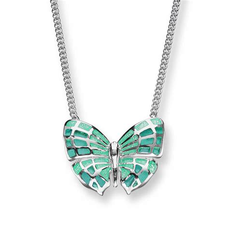 Enamel Butterfly Necklace ⋆ Adorn Jewellers Of Chesterfield Unusual