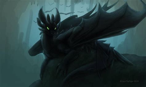 A Wild Toothless 8o By Jazzthetiger On Deviantart How Train Your