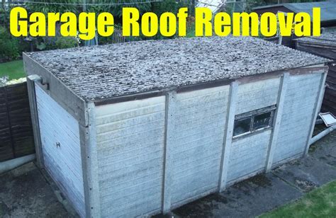 Got asbestos roof sheets/panels on your garage? Asbestos Garage Roof Removal In London - ASBESTOS REMOVALS ...