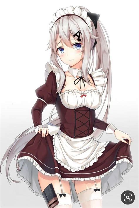 Anime Girl Maid Wallpapers Wallpaper Cave