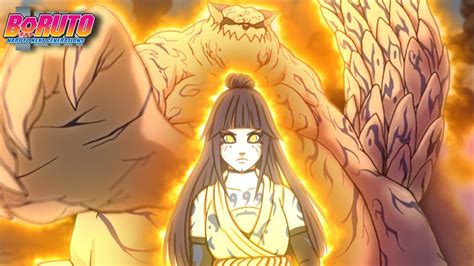 Himawari Devient La Jinch Riki De Shukaku La Vraie Puissance De La Fille De Naruto