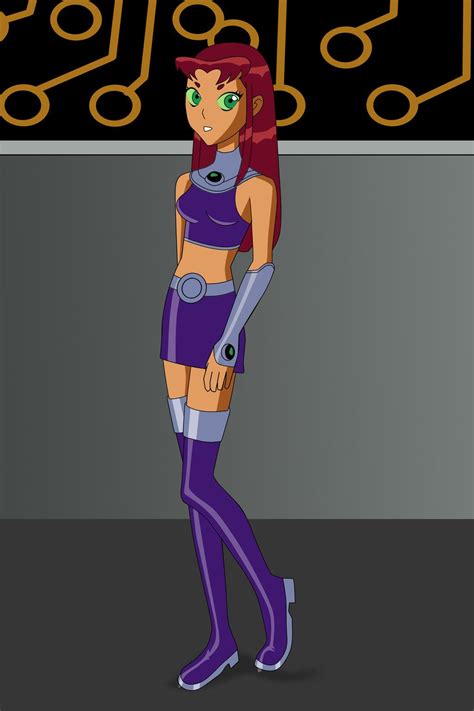 Srarfire By Bbobsan Teen Titans Starfire Teen Titans Characters Nightwing And Starfire