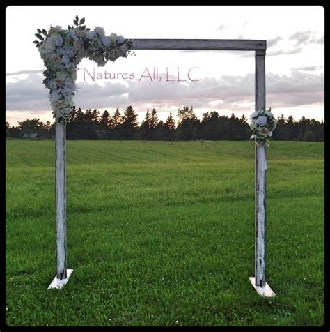 Wedding Archwedding Arborrustic Wedding Arch With Platform Etsy