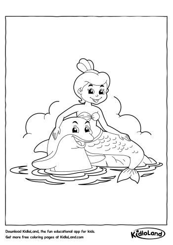 Mermaid coloring page from mermaid category. Download Free Coloring Pages 68 and educational activity ...