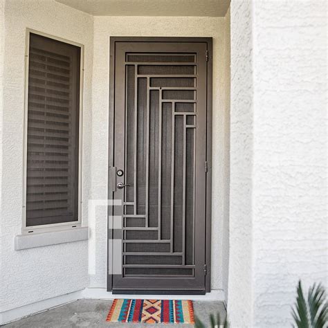 Creative Safety Door Design Ideas With Grill To Secure Your Home To See