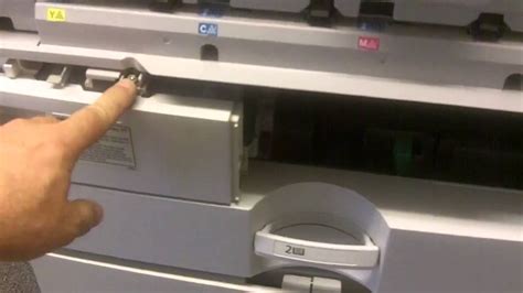 Maybe you would like to learn more about one of these? Replacing the Waste Toner Bottle on Ricoh color copier - YouTube