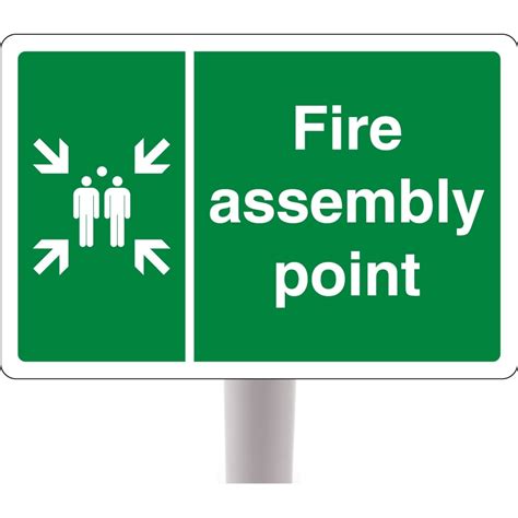 Fire Safety Signs Fire Assembly Point