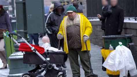 An Abominable Baby Terrorizes The Passers By In The Streets Of New York