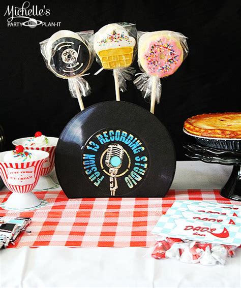 The right decor and ambience can liven up your bash and get your guests in the mood for fun. Kara's Party Ideas 1950's Diner Party via KarasPartyIdeas ...