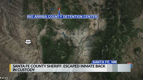 Escaped New Mexico Inmate Is Back In Custody Krqe News 13 Breaking
