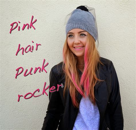 Style And Glaze Pink Hair Punk Rocker