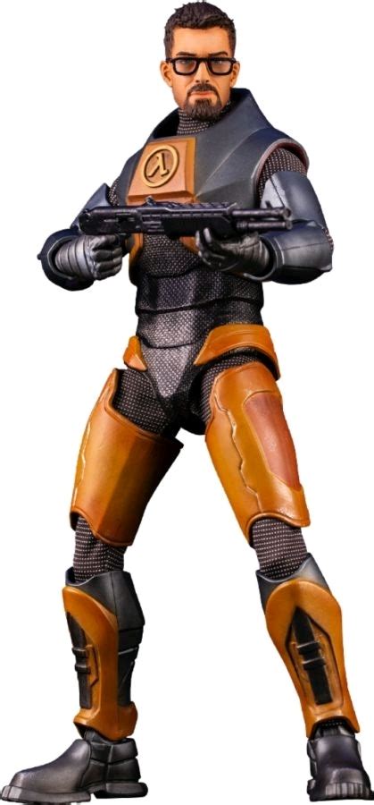 Half Life Gordon Freeman Scale Action Figure Images At Mighty Ape Nz