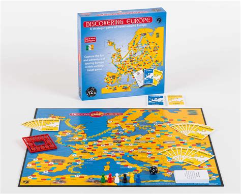Discovering Europe Board Game Discover Europe Gosling Ts