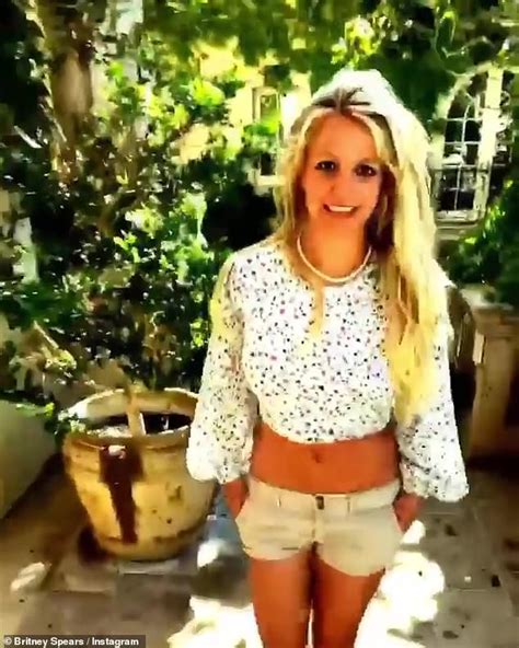 Britney spears is an american singer, dancer and actress. Britney Spears shows off abs in an orange crop-top as she ...