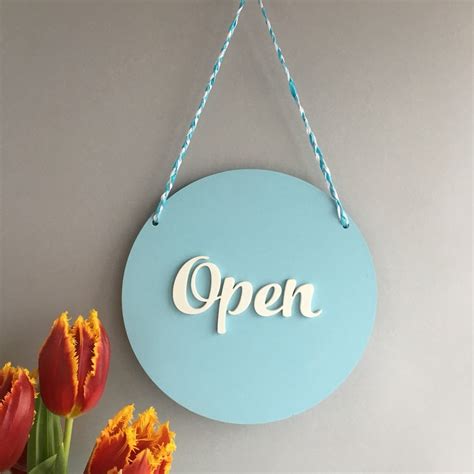 Open Closed Sign Business Sign Storefront Sign Shop Open Sign Etsy