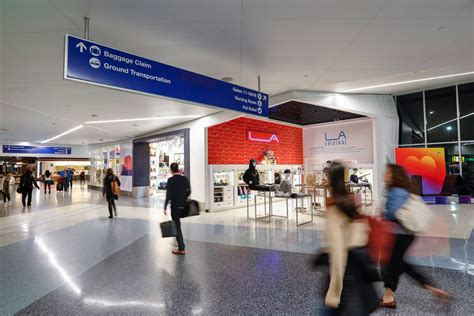 At Lax Terminal 1 Local And National Retailers Mix To Best Serve