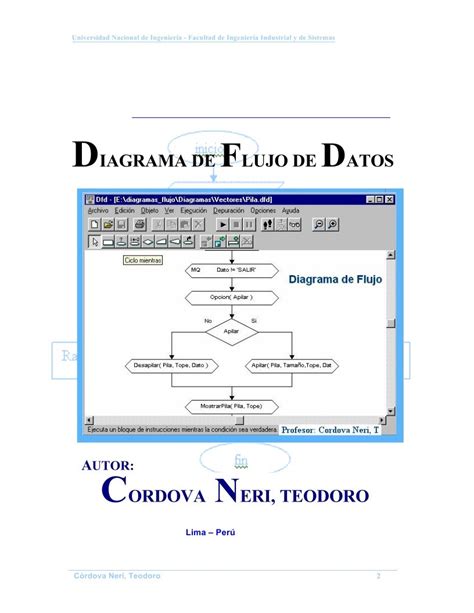 Pdf De Programación Diagrama De Flujo De Datos