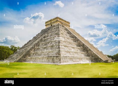 Great Photo Of The Pyramid Of Chichen Itza Mayan Civilization One Of The Most Visited
