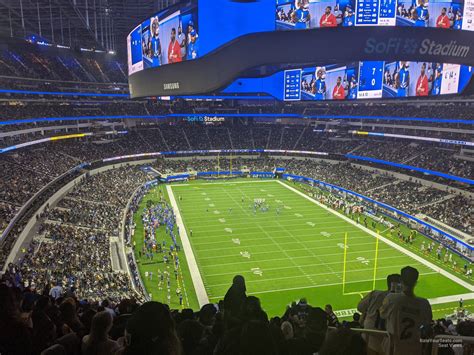 Sofi Stadium Sections