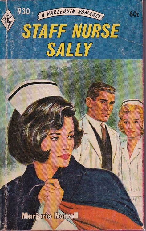 Staff Nurse Sally Book Cover Art Pulp Novels Pulp Fiction
