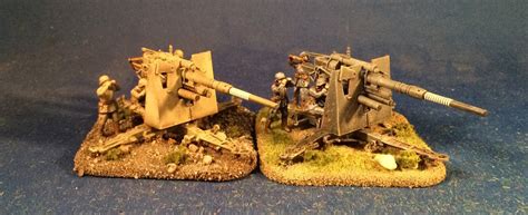 Bobs Miniature Wargaming Blog 172 Scale Artillery For The Desert