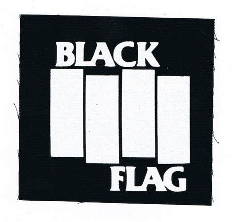 Black Flag Punk Patch