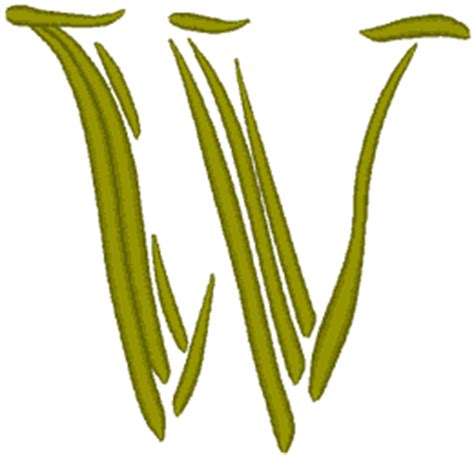 To view this project please call 323.798.4696. Claw Marks Alphabet Embroidery Design