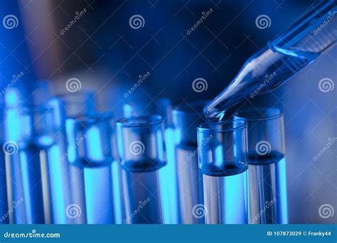 Science Experiment Concept With Bokeh Background Stock Image Image