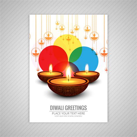 Through canva, you can customize card templates, shop for complementary paper stock and finish, and order. Decorative diwali greeting card template design - Download Free Vectors, Clipart Graphics ...