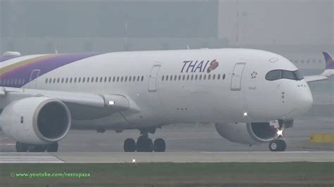 First Flight Thai Airways Airbus A359 Milano Malpensa Int Limc
