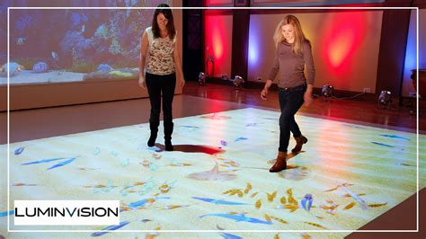 Interactive Floor Projection A Sophisticated Interactive Technology