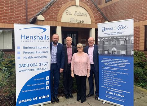 Henshalls Acquire Staffordshire Firm Henshalls Insurance Brokers