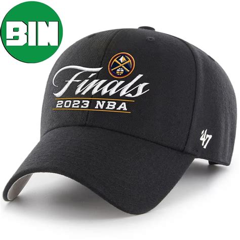Denver Nuggets Logo 47 2023 Nba Finals Champions Mvp Print Hat Cap