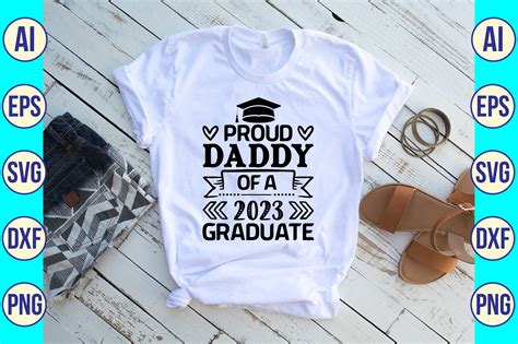 Proud Daddy Of A 2022 Graduate Svg Graphic By Nahidcrafts · Creative