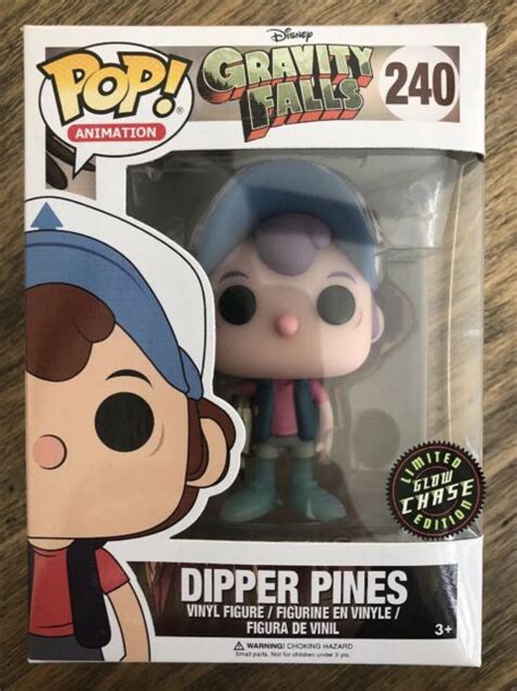 Funko Pop Gravity Falls Dipper Pines Chase 240 Glow In The Dark