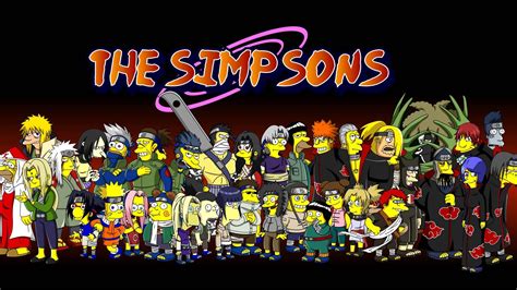 Download Naruto The Simpsons Wallpaper 1920x1080 Full Hd Backgrounds