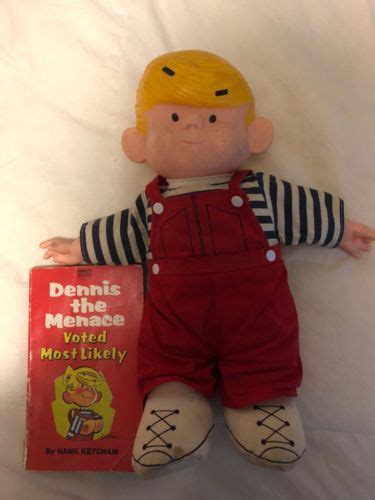 Vintage 1983 Dennis The Menace Doll 13” By Hank Ketcham W Matching