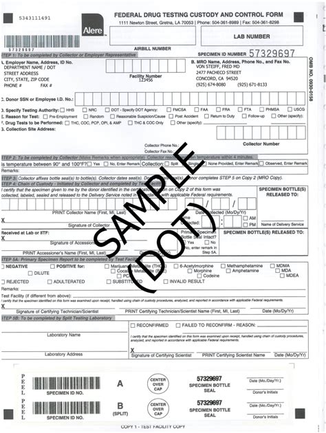 Printable Non Dot Chain Of Custody Form Printable Forms Free Online