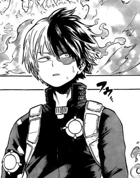 My Hero Academia Manga Panels Todoroki