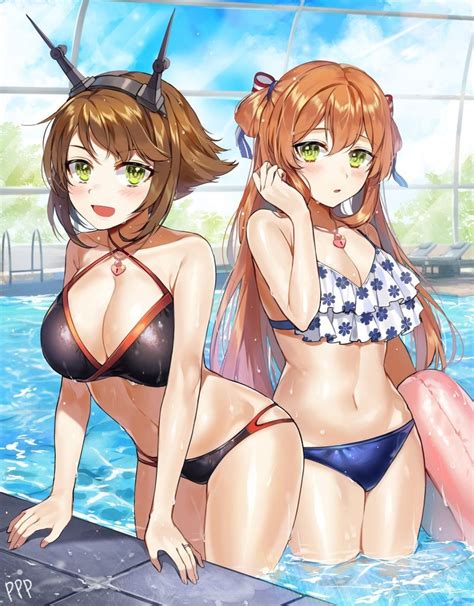 Mutsu Kantai Collection Anime Ero Swim M1903 Springfield Girls