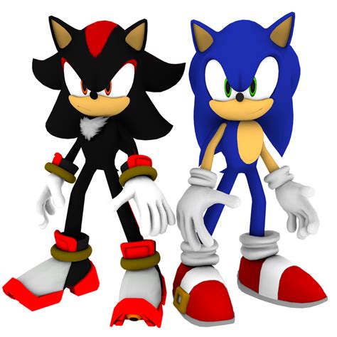Sonic And Shadow By Mike9711 On Deviantart