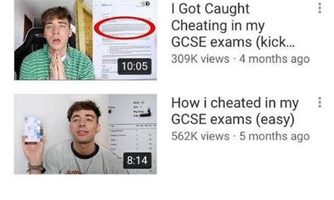 Got Caught Cheating In My GCSE Exams Kick 309K Views 4 Months Ago 1005