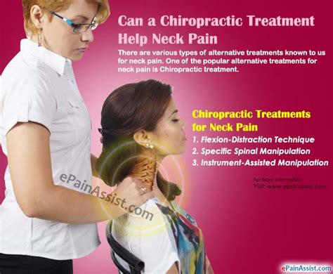 Chiropractic Treatments For Neck Pain