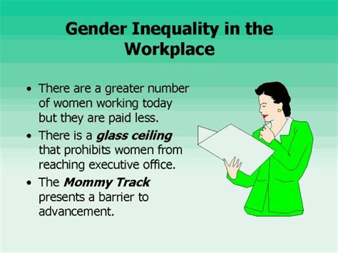 Gender Inequality In The Workplace Omari Has Sloan