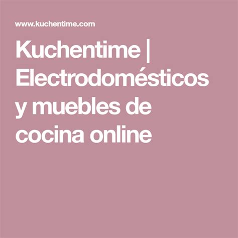Electrodomésticos cocina hay 51 productos. Kuchentime | Electrodomésticos y muebles de cocina online ...